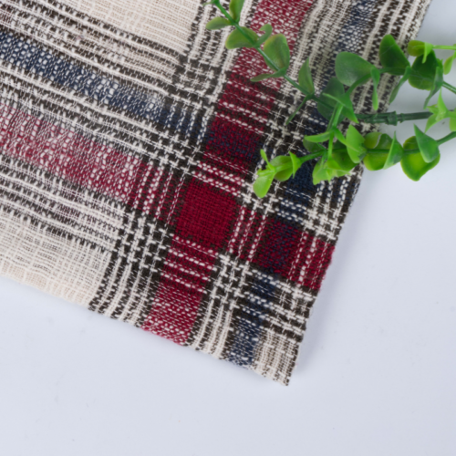 linenschina3534 (1) Linen Cotton Stripe Fabric - 140cm Width, 20% Linen 80% Cotton - Casual Pants & Blazers #3534