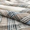 linenschina3534 (21) Linen Cotton Stripe Fabric - 140cm Width, 20% Linen 80% Cotton - Casual Pants & Blazers #3534