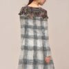 linenschina3534 (23) Linen Cotton Stripe Fabric - 140cm Width, 20% Linen 80% Cotton - Casual Pants & Blazers #3534