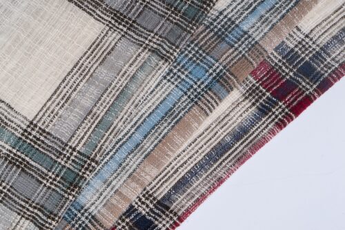linenschina3534 (4) Linen Cotton Stripe Fabric - 140cm Width, 20% Linen 80% Cotton - Casual Pants & Blazers #3534