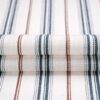 linenschina3536 (8) Linen Cotton Stripe Fabric - 130g Lightweight, 140cm Width, 55% Linen 45% Cotton - Spring Summer #3536