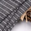 linenschina3538 (9) Linen Cotton Stripe Fabric - 141g Medium Weight, 140cm Width, Classic Design - Seasonal Wardrobe #3538