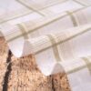 linenschina3540 (9) Light Linen Cotton Stripe - 116g Ultra Light, 140cm Width, Breezy Summer Fabric #3540