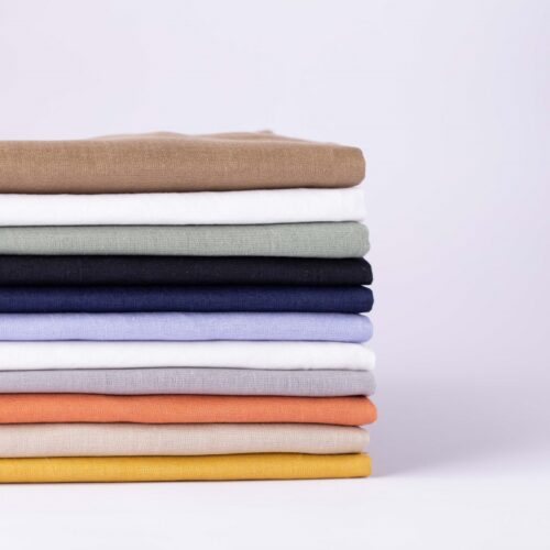 Pure Hemp Fabric - 121g Lightweight, 135cm Width, Natural Antibacterial - Spring Summer #3636