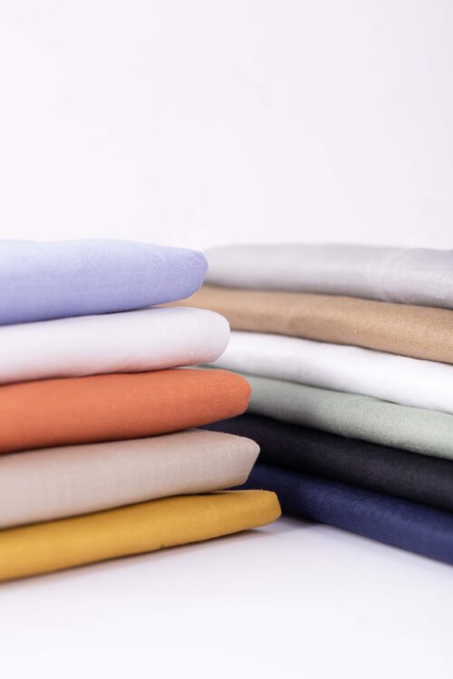 Pure Hemp Fabric - 121g Lightweight, 135cm Width, Natural Antibacterial - Spring Summer #3636