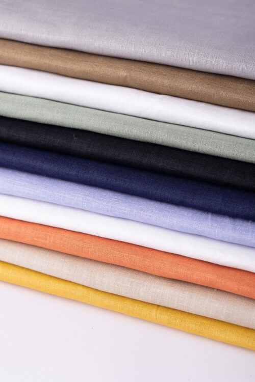 Pure Hemp Fabric - 121g Lightweight, 135cm Width, Natural Antibacterial - Spring Summer #3636