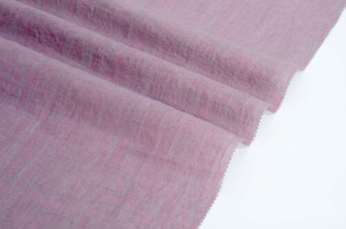 linenschina3915 (8) Premium Yarn-Dyed Hemp - 126g Lightweight, 140cm Width, Sandwashed Texture - Luxury Summer #3915