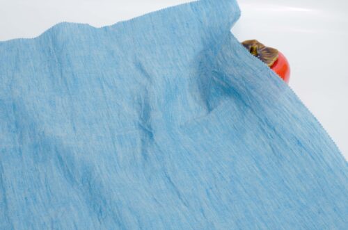 linenschina3915 (9) Premium Yarn-Dyed Hemp - 126g Lightweight, 140cm Width, Sandwashed Texture - Luxury Summer #3915