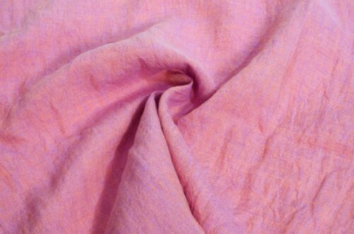 linenschina3916 (18) Yarn-Dyed Linen Fabric - 140g Medium Weight, 140cm Width, Two-Tone Effect - Summer Essential #3916