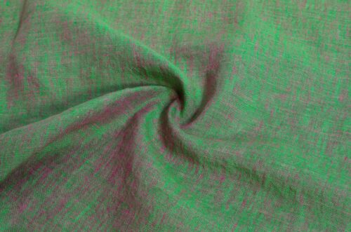 linenschina3916 (19) Yarn-Dyed Linen Fabric - 140g Medium Weight, 140cm Width, Two-Tone Effect - Summer Essential #3916