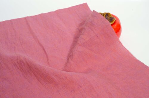 linenschina3916 (8) Yarn-Dyed Linen Fabric - 140g Medium Weight, 140cm Width, Two-Tone Effect - Summer Essential #3916