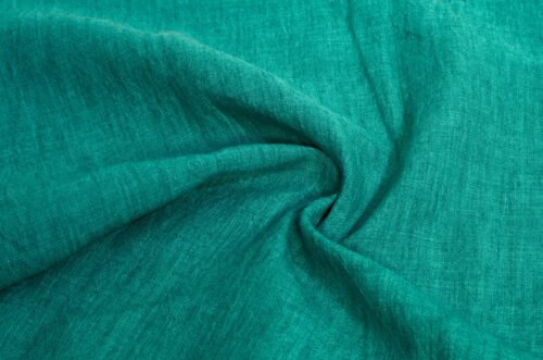 linenschina3917 (13) Textured Linen Fabric - 176g Medium Weight, 140cm Width, Sandwashed Finish - Seasonal Comfort #3917