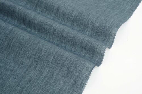 linenschina3917 (7) Textured Linen Fabric - 176g Medium Weight, 140cm Width, Sandwashed Finish - Seasonal Comfort #3917