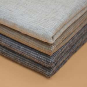 linenschina4604 (1) Heavyweight Linen Viscose Fabric - 226g, 138cm Width, 55% Linen 45% Viscose - Autumn Winter Material #4604