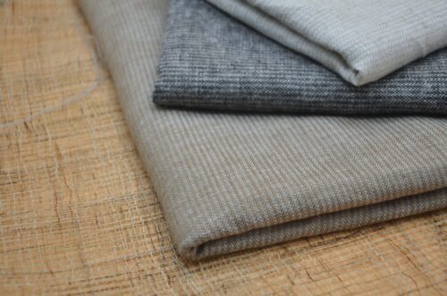 linenschina4604 (55) Heavyweight Linen Viscose Fabric - 226g, 138cm Width, 55% Linen 45% Viscose - Autumn Winter Material #4604