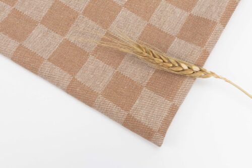linenschina4606 (10) Warm Linen Rayon Fabric - 226g Heavyweight, 138cm Width, 55% Linen 45% Rayon - Autumn Winter #4606