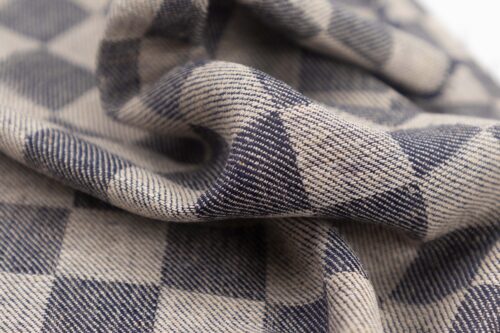 linenschina4606 (2) Warm Linen Rayon Fabric - 226g Heavyweight, 138cm Width, 55% Linen 45% Rayon - Autumn Winter #4606