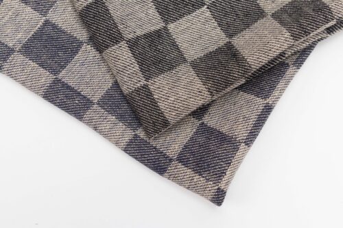 linenschina4606 (3) Warm Linen Rayon Fabric - 226g Heavyweight, 138cm Width, 55% Linen 45% Rayon - Autumn Winter #4606