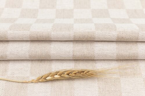 linenschina4606 (8) Warm Linen Rayon Fabric - 226g Heavyweight, 138cm Width, 55% Linen 45% Rayon - Autumn Winter #4606