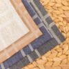 linenschina4607 (8) Linen Rayon Winter Fabric - 138cm Width, 55% Linen 45% Rayon - Cold Season Material #4607