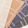 linenschina4607 (9) Linen Rayon Winter Fabric - 138cm Width, 55% Linen 45% Rayon - Cold Season Material #4607