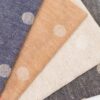 linenschina4608 (8) Linen Rayon Blend Fabric - 138cm Width, 55% Linen 45% Rayon - Quality Textile Material #4608