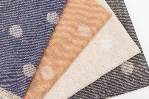 linenschina4608 (8) Linen Rayon Blend Fabric - 138cm Width, 55% Linen 45% Rayon - Quality Textile Material #4608