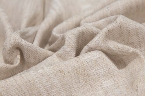 linenschina4609 (2) Linen Rayon Blend Fabric - 138cm Width, 55% Linen 45% Rayon - Premium Textile #4609