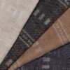 linenschina4609 (6) Linen Rayon Blend Fabric - 138cm Width, 55% Linen 45% Rayon - Premium Textile #4609