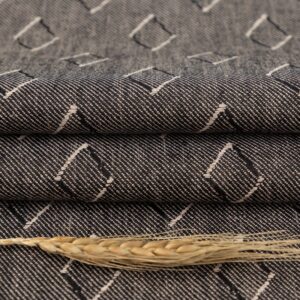 linenschina4610 (1) Linen Rayon Blend Fabric - 138cm Width, 55% Linen 45% Rayon - Fashion Material #4610