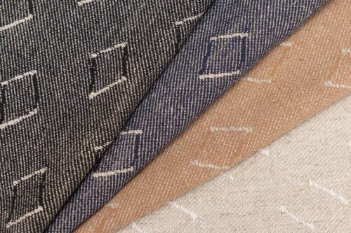 linenschina4610 (9) Linen Rayon Blend Fabric - 138cm Width, 55% Linen 45% Rayon - Fashion Material #4610