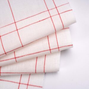 linenschina4611 (1) Light Linen Cotton Summer Fabric - 127g, 138cm Width, 55% Linen 45% Cotton - Cool & Breathable #4611