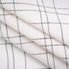 linenschina4611 (10) Light Linen Cotton Summer Fabric - 127g, 138cm Width, 55% Linen 45% Cotton - Cool & Breathable #4611