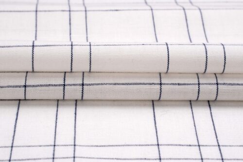 linenschina4611 (12) Light Linen Cotton Summer Fabric - 127g, 138cm Width, 55% Linen 45% Cotton - Cool & Breathable #4611