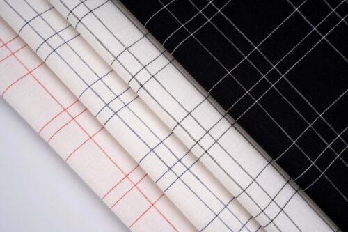 linenschina4611 (3) Light Linen Cotton Summer Fabric - 127g, 138cm Width, 55% Linen 45% Cotton - Cool & Breathable #4611