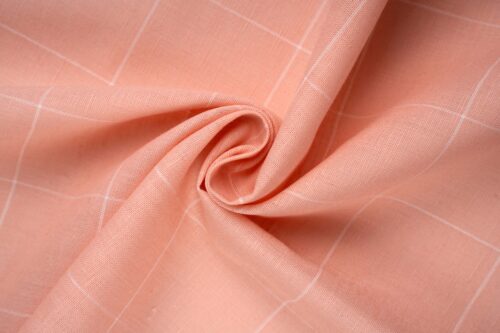linenschina4613 (10) Summer Linen Cotton Fabric - 109g Lightweight, 138cm Width, 35% Linen 65% Cotton #4613