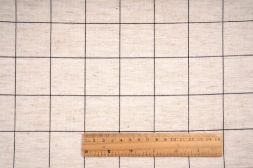 linenschina4613 (3) Summer Linen Cotton Fabric - 109g Lightweight, 138cm Width, 35% Linen 65% Cotton #4613