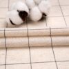 linenschina4613 (4) Summer Linen Cotton Fabric - 109g Lightweight, 138cm Width, 35% Linen 65% Cotton #4613