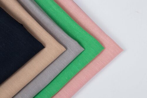 linenschina4702 (3) Tencel Linen Rayon Cool Fabric - 112g, 138cm Width, 45% Tencel 15% Linen 40% Rayon - Spring Summer #4702
