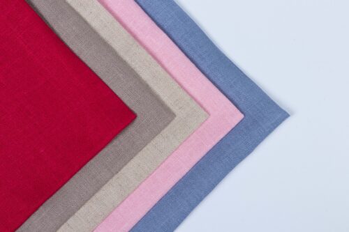 linenschina4808 (3) Medium Weight Linen Rayon - 150g, 138cm Width, 55% Linen 45% Rayon - Versatile Fabric #4808