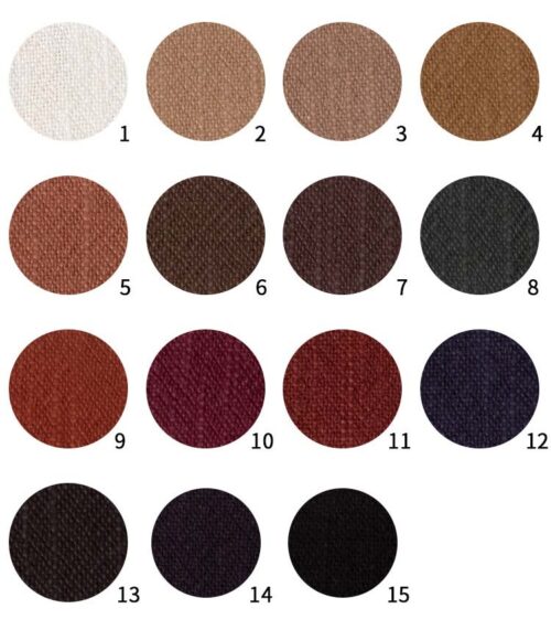 linenschina4814 (2) Extra Heavy Linen Cotton - 290g, 140cm Width, 45% Linen 55% Cotton - Winter #4814