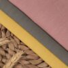 linenschina4817 (1) Stretch Linen Rayon Blend - 216g, 135cm Width, 50% Linen 47% Rayon 3% Spandex - Comfort Fit #4817