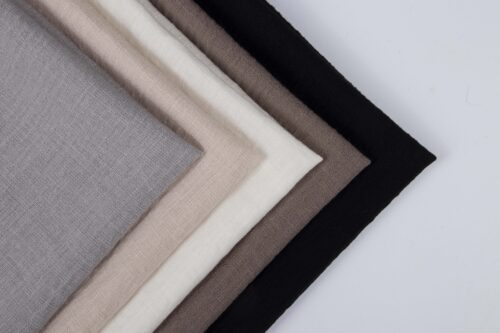 linenschina4820 (3) Ramie Nylon Stretch Fabric - 150cm Width, 77% Ramie 20% Nylon 3% Spandex - Unique Blend #4820