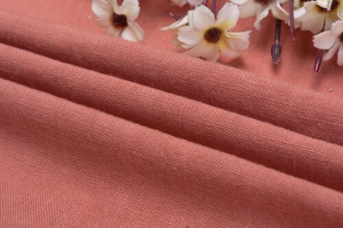 linenschina4821 (10) Washed Pure Linen Fabric - 198g, 138cm Width, 100% Linen - Soft Spring Autumn Material #4821