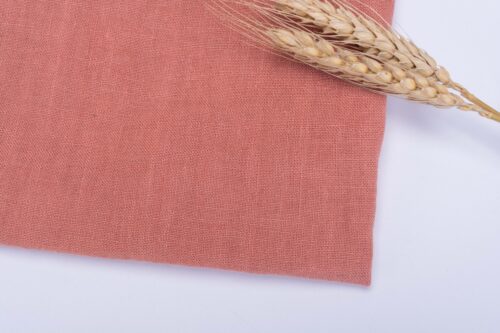linenschina4821 (2) Washed Pure Linen Fabric - 198g, 138cm Width, 100% Linen - Soft Spring Autumn Material #4821