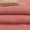 linenschina4821 (9) Washed Pure Linen Fabric - 198g, 138cm Width, 100% Linen - Soft Spring Autumn Material #4821