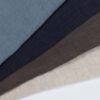 linenschina4824 (12) Washed Light Linen Fabric - 142g, 140cm Width, 100% Linen - Breathable Spring Summer #4824
