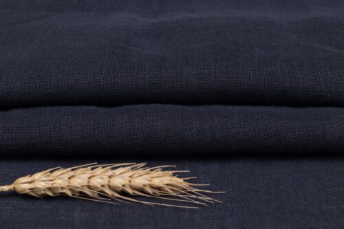 linenschina4824 (4) Washed Light Linen Fabric - 142g, 140cm Width, 100% Linen - Breathable Spring Summer #4824
