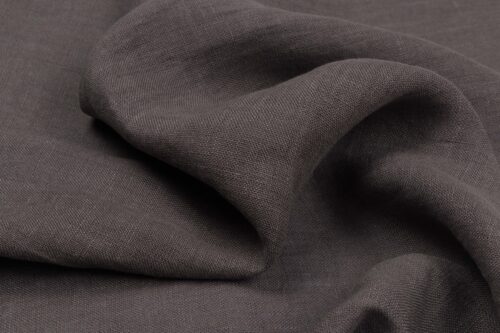 linenschina4824 (6) Washed Light Linen Fabric - 142g, 140cm Width, 100% Linen - Breathable Spring Summer #4824