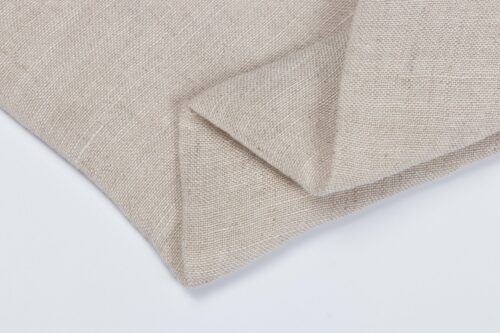 linenschina4824 (9) Washed Light Linen Fabric - 142g, 140cm Width, 100% Linen - Breathable Spring Summer #4824